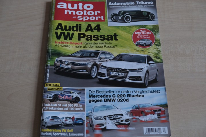 Deckblatt Auto Motor und Sport (17/2014)